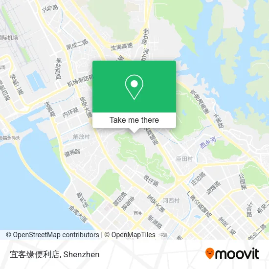 宜客缘便利店 map