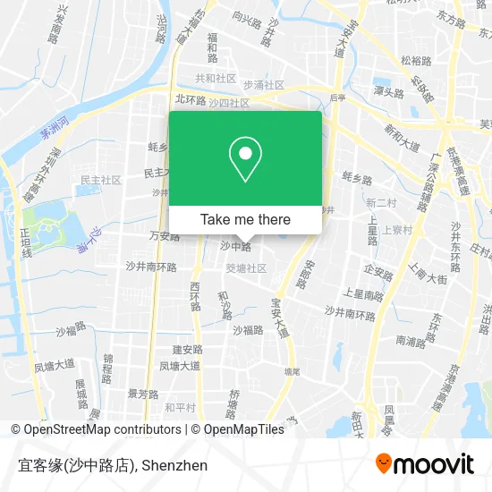 宜客缘(沙中路店) map