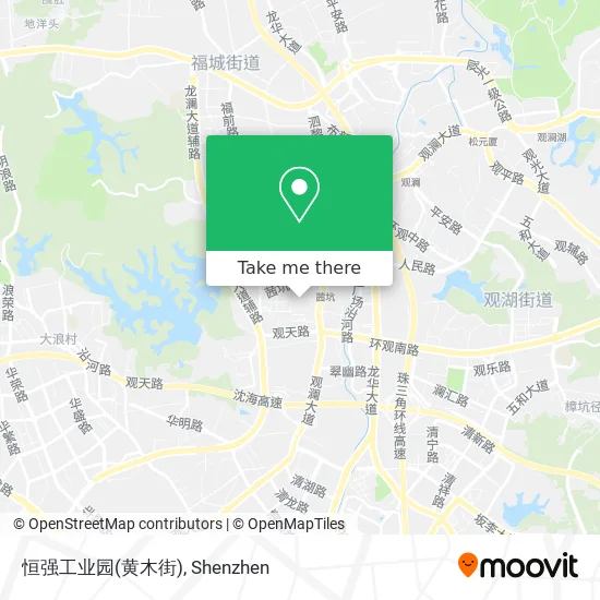 恒强工业园(黄木街) map