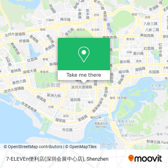 7-ELEVEn便利店(深圳会展中心店) map