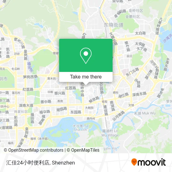 汇佳24小时便利店 map