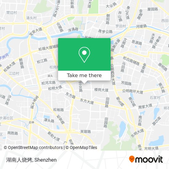 湖南人烧烤 map