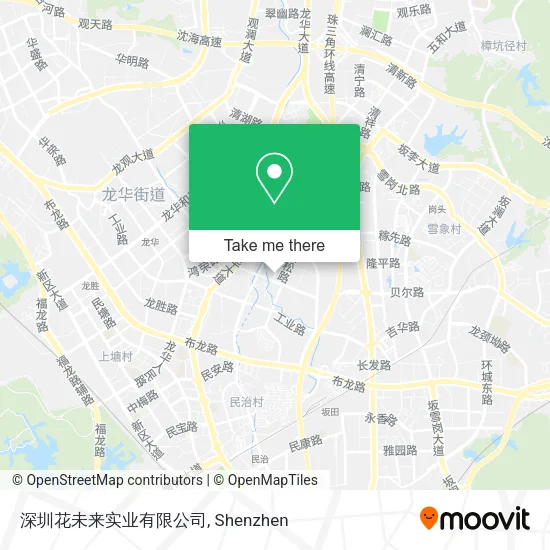 深圳花未来实业有限公司 map