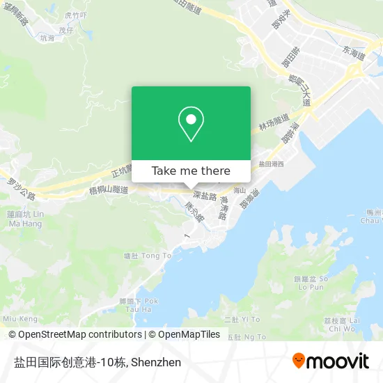 盐田国际创意港-10栋 map