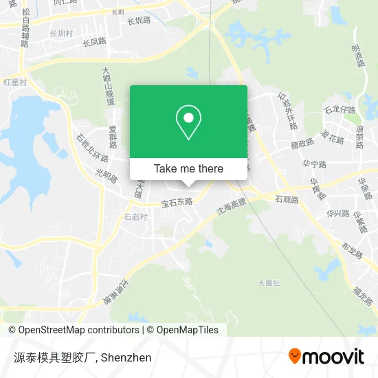 源泰模具塑胶厂 map