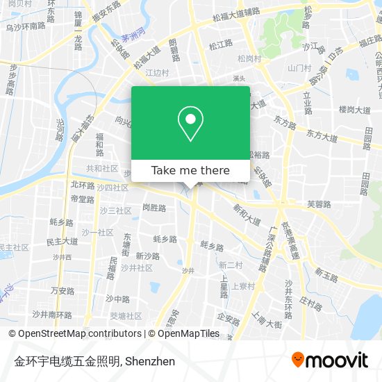 金环宇电缆五金照明 map