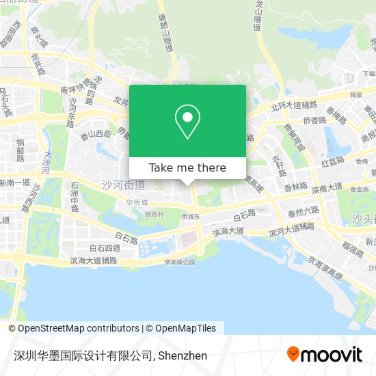 深圳华墨国际设计有限公司 map