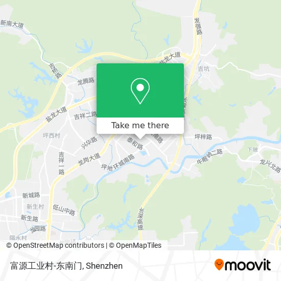 富源工业村-东南门 map