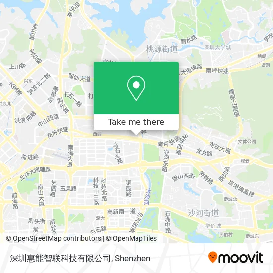 深圳惠能智联科技有限公司 map