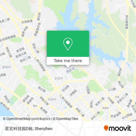 星宏科技园D栋 map