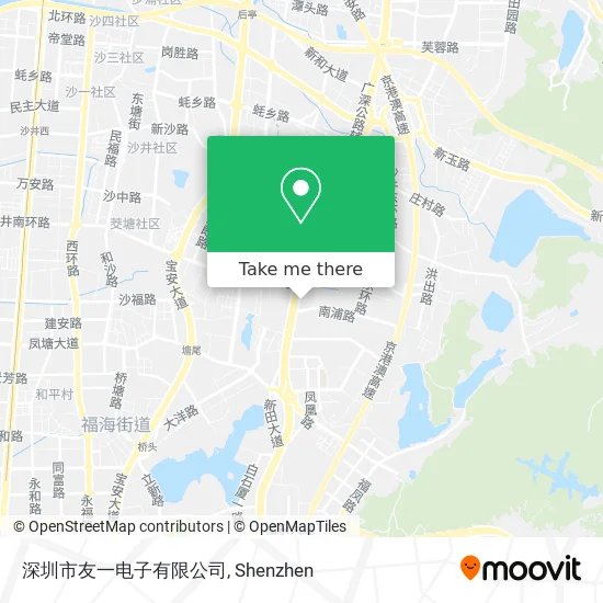 深圳市友一电子有限公司 map
