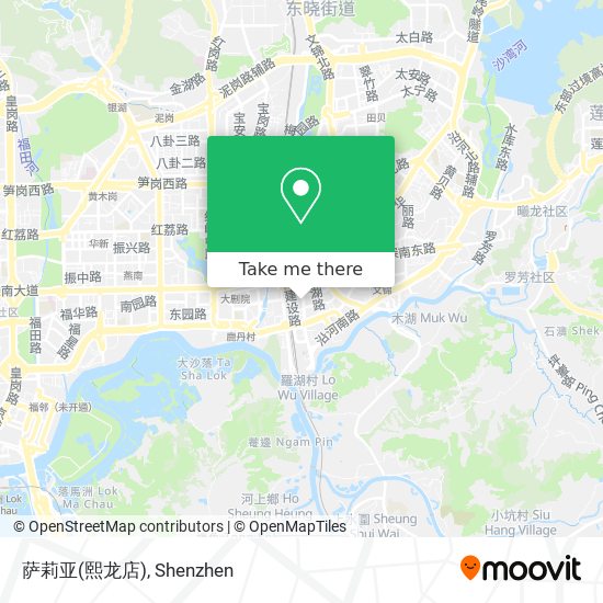 萨莉亚(熙龙店) map