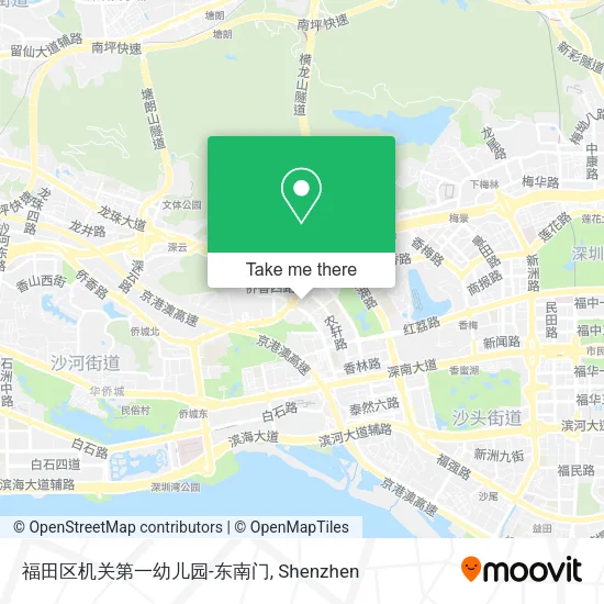福田区机关第一幼儿园-东南门 map