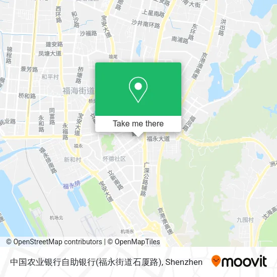 中国农业银行自助银行(福永街道石厦路) map