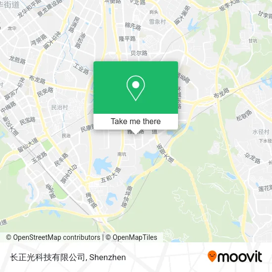 长正光科技有限公司 map