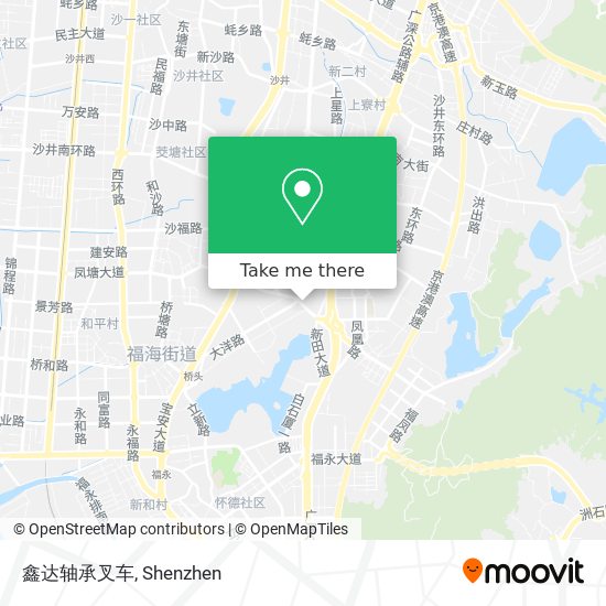 鑫达轴承叉车 map