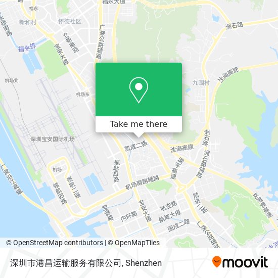 深圳市港昌运输服务有限公司 map