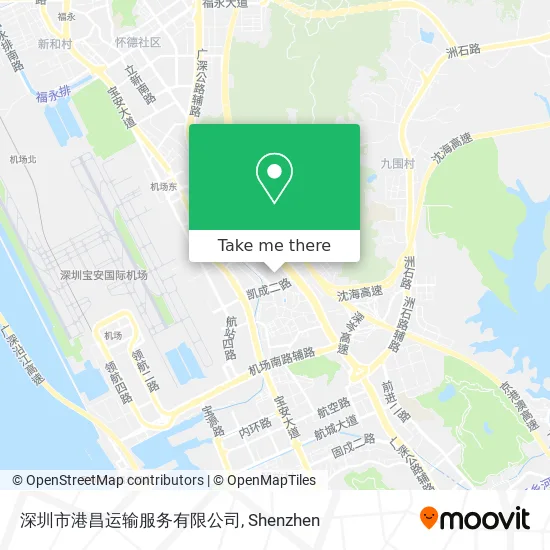 深圳市港昌运输服务有限公司 map