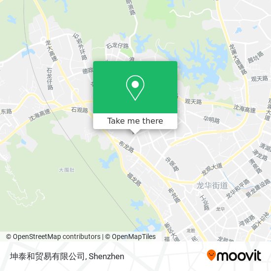 坤泰和贸易有限公司 map