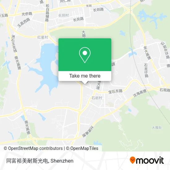 同富裕美耐斯光电 map