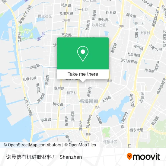 诺晨信有机硅胶材料厂 map