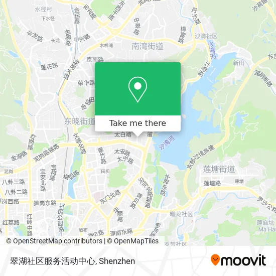 翠湖社区服务活动中心 map
