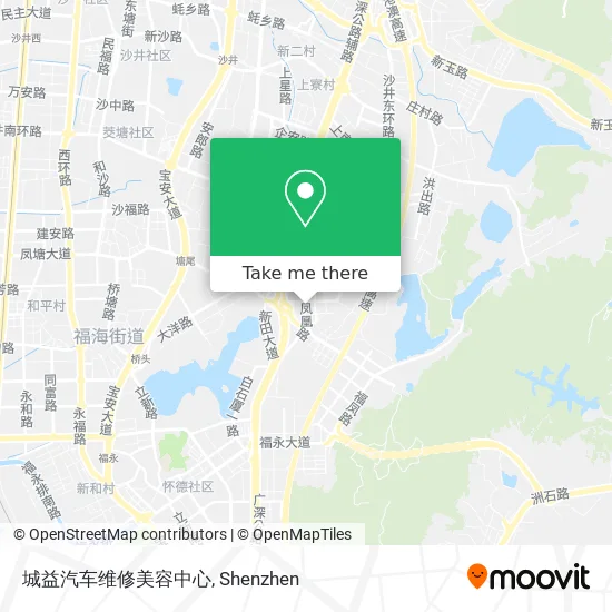 城益汽车维修美容中心 map
