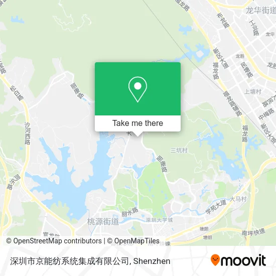 深圳市京能纺系统集成有限公司 map