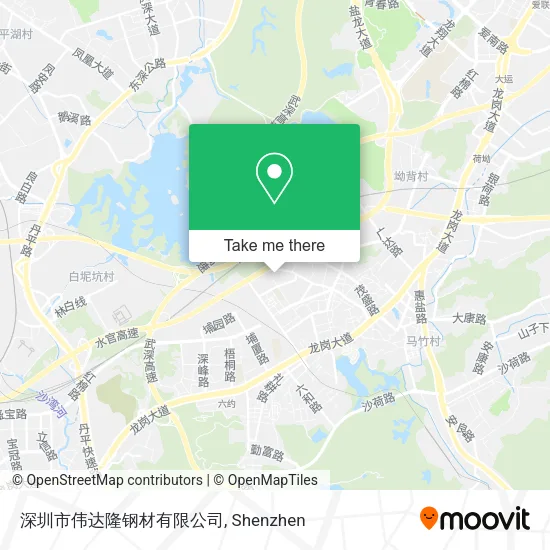 深圳市伟达隆钢材有限公司 map