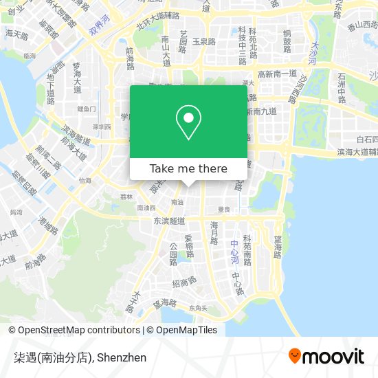 柒遇(南油分店) map