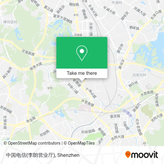 中国电信(李朗营业厅) map