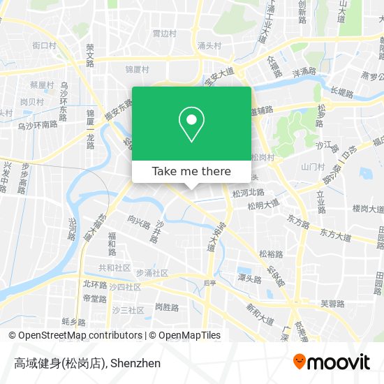 高域健身(松岗店) map