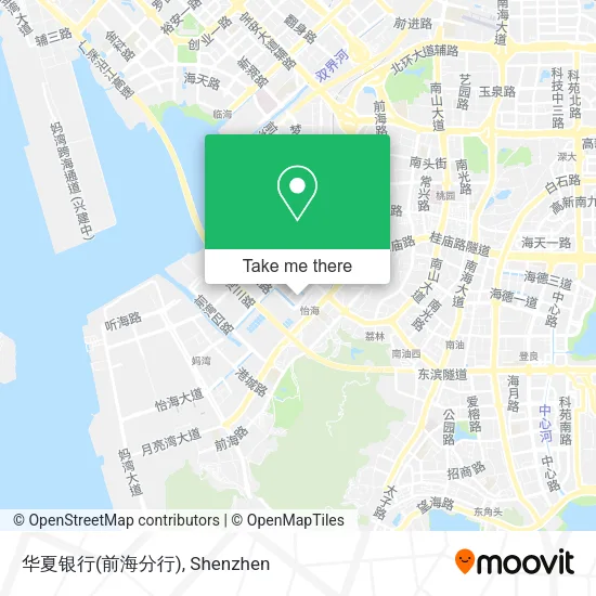 华夏银行(前海分行) map