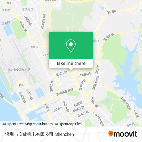 深圳市安成机电有限公司 map