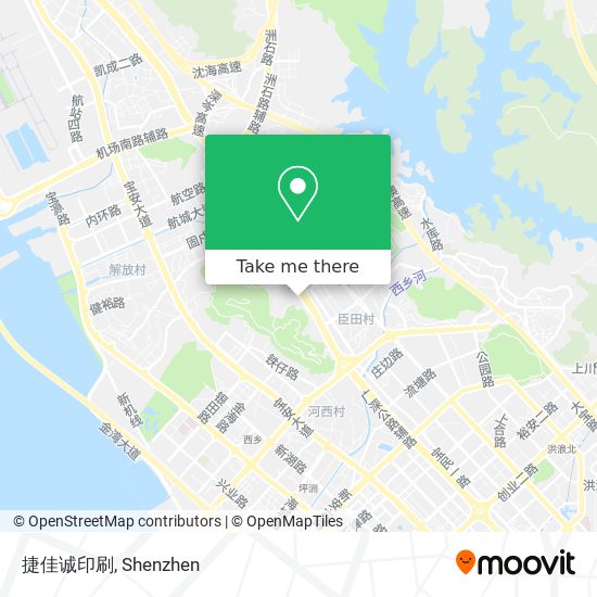 捷佳诚印刷 map