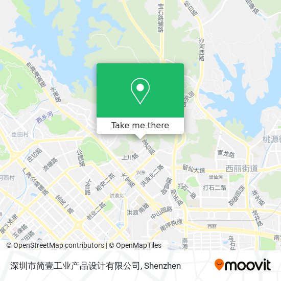 深圳市简壹工业产品设计有限公司 map