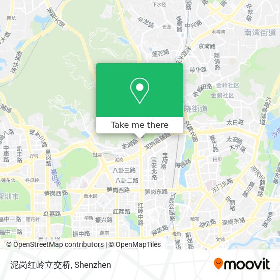 泥岗红岭立交桥 map