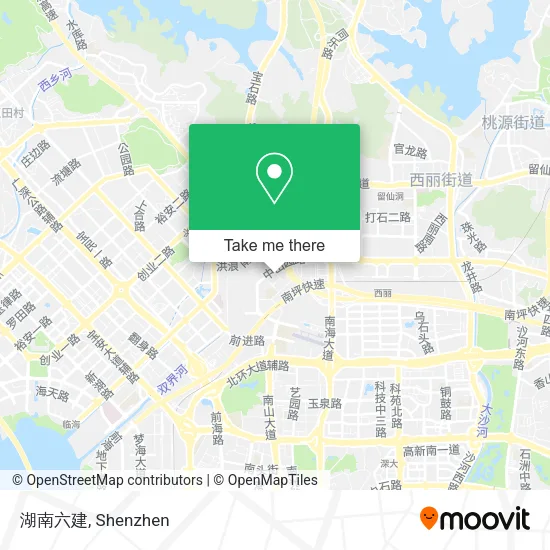 湖南六建 map