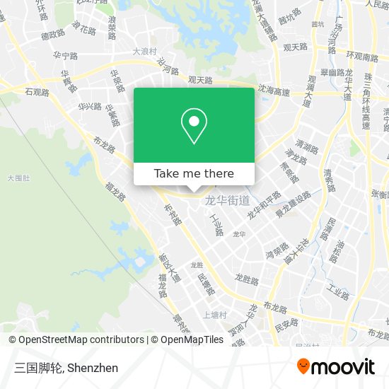 三国脚轮 map