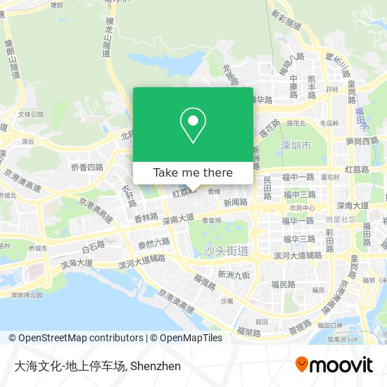 大海文化-地上停车场 map