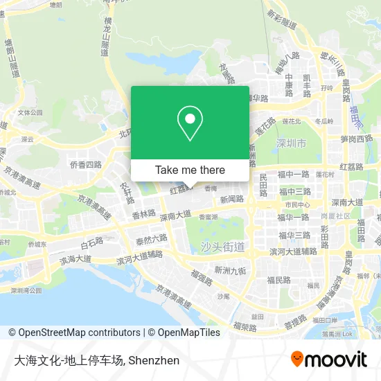 大海文化-地上停车场 map