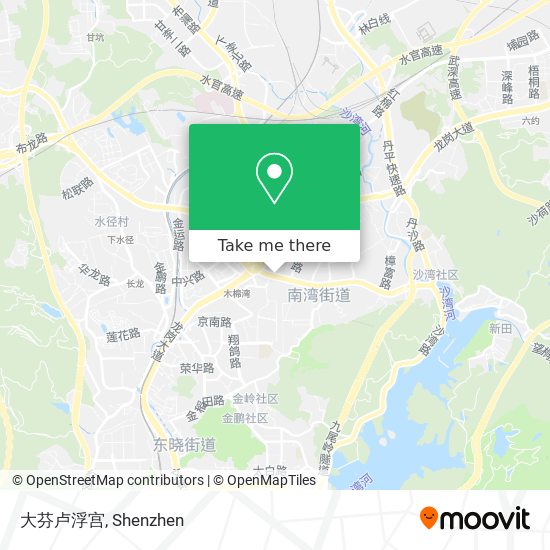 大芬卢浮宫 map