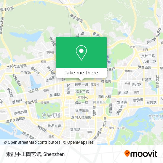 素能手工陶艺馆 map