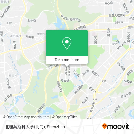 北理莫斯科大学(北门) map