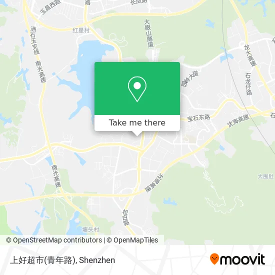 上好超市(青年路) map