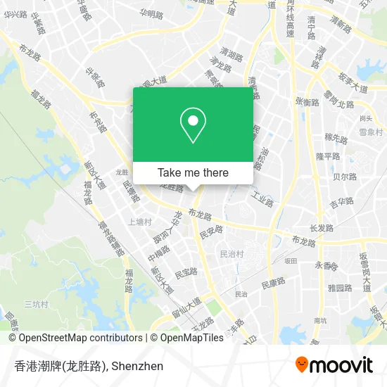 香港潮牌(龙胜路) map