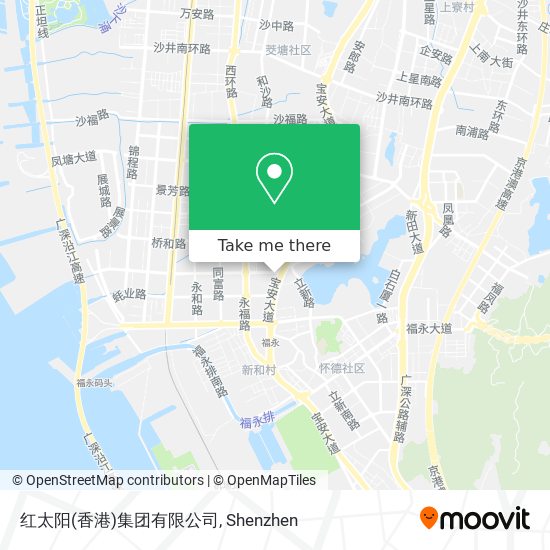 红太阳(香港)集团有限公司 map