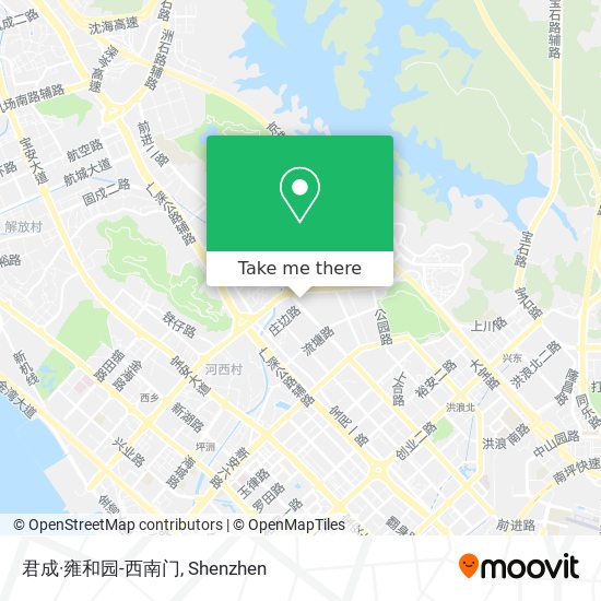 君成·雍和园-西南门 map