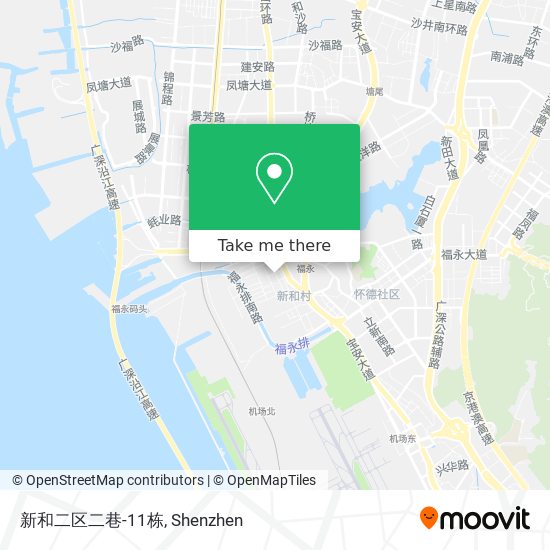 新和二区二巷-11栋 map