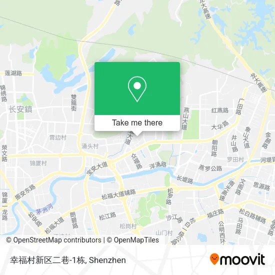幸福村新区二巷-1栋 map